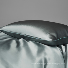 Home Textile 100% Silk Sheet Silk Duvet Black Bedding Sets